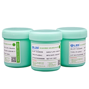 Solder paste Sn64.7Bi35Ag0.3